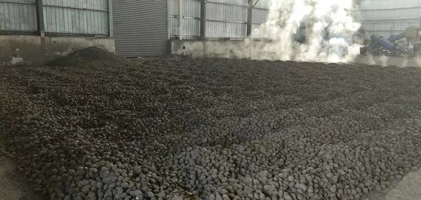 SIC Briquette production for Janpanese Customer